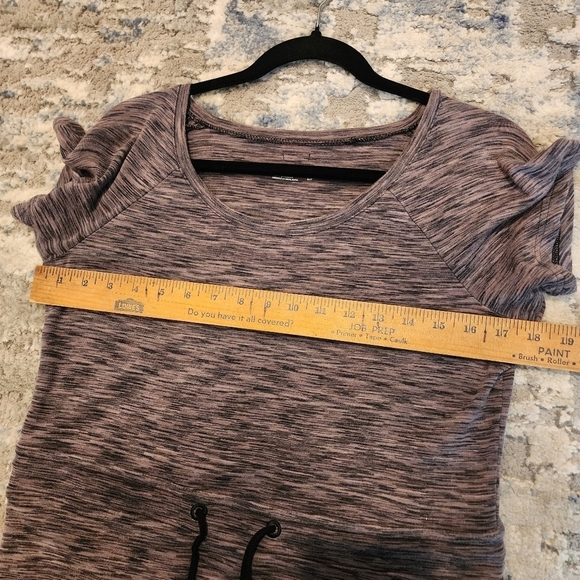 Columbia heathered taupe stretch short sleeve dress. Size small - Picture 14 of 16